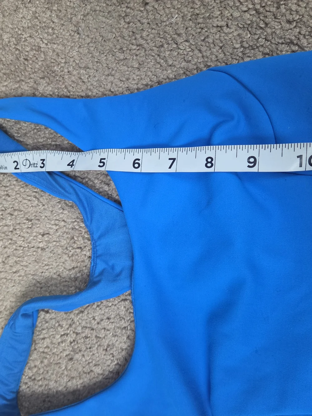 lululemon athletica Blue Racerback Sports Bralette